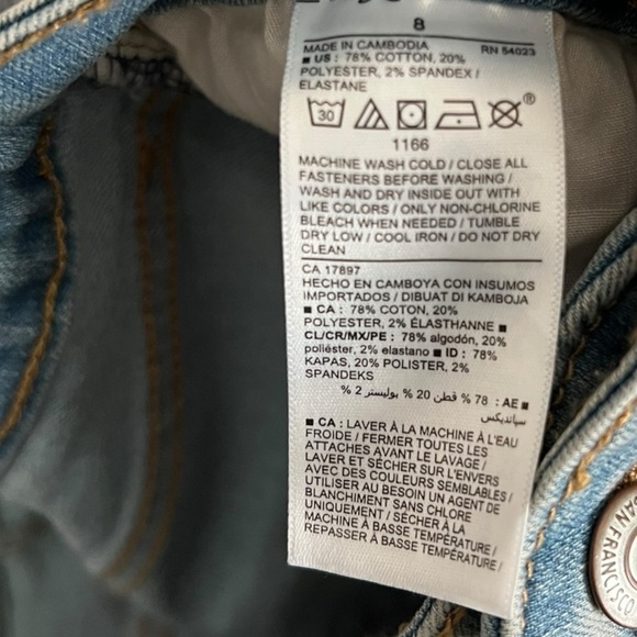 Old Navy Super Skinny Ankle Jeans – Size 8 - Picture 4 of 4